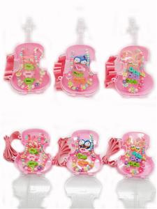 吉他盒饰品（项链+发绳+发夹） - OBL969717