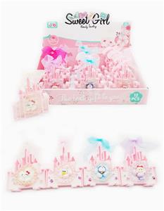 城堡飘带盒饰品系列 发夹+戒指+手链 12PCS - OBL969849