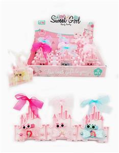 城堡飘带盒饰品系列 发夹+戒指+手链 12PCS - OBL969851