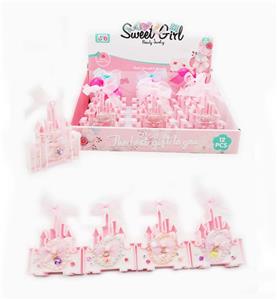 城堡飘带盒饰品系列 发夹+戒指+手链 12PCS - OBL969854