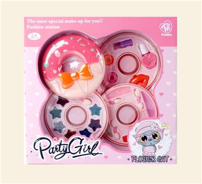 甜甜圈化妆盒3层 - OBL970157