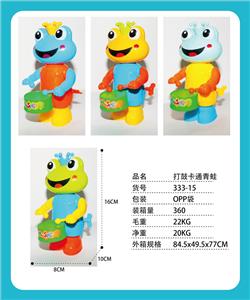 打鼓卡通青蛙 - OBL970978