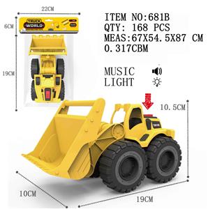 滑行声光工程车推土机 - OBL972236