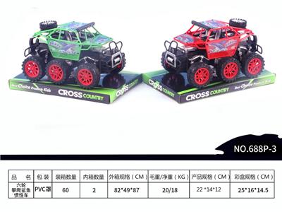 六轮攀爬鲨鱼惯性车 - OBL973216