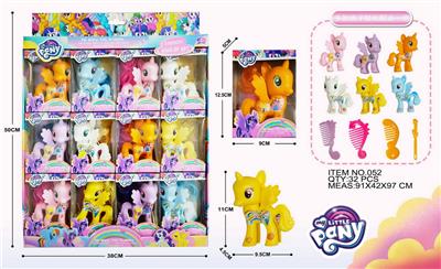 小马宝莉12小盒1大展示盒(6款混装) - OBL974158