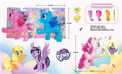 小马宝莉展示盒单只配梳子（带投影灯光音乐） - OBL974159