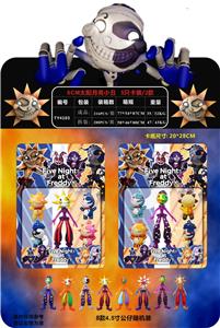 6CM太阳月亮小丑 5只卡装/2款 - OBL974525