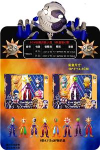6CM太阳月亮小丑 5只盒装/2款 - OBL974529