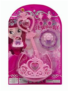 实色皇冠手杖套+小饰品 - OBL974917