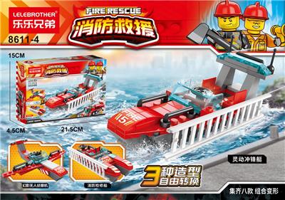 (GCC)灵动冲锋艇77PCS - OBL975949