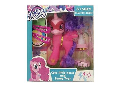 1只搪胶小马宝莉带配件 - OBL977302