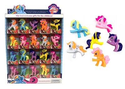 我的梦想搪胶小马行李箱带镜子梳子手提包发夹20P混装 - OBL977379