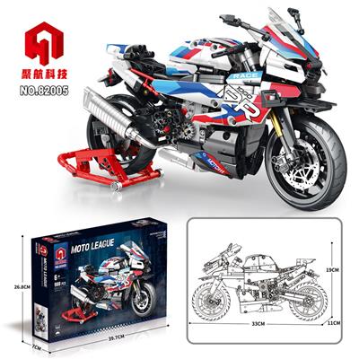 摩托-M1000RR升级版（988pcs）
 - OBL977910