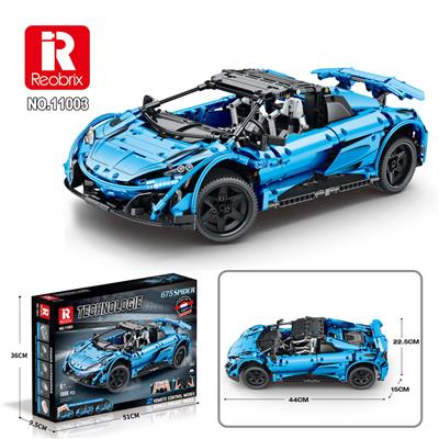 1:10迈凯伦蜘蛛675LT-蓝色
动态版
（1886pcs） - OBL977918