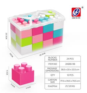 24 PCS 大积木 - OBL981314
