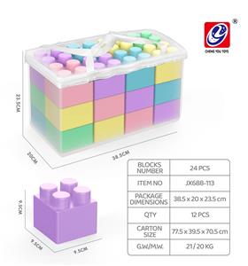 24 PCS 大积木 - OBL981329