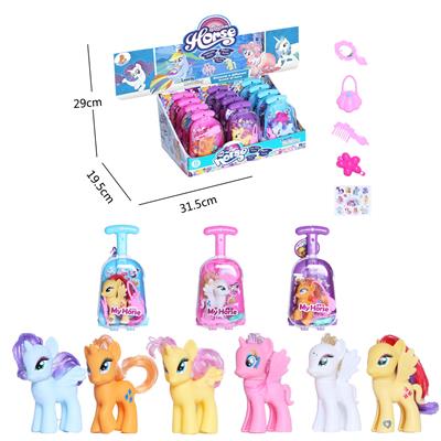 PVC盒塑料全关节马宝丽12PC混装。6款混装 - OBL982162