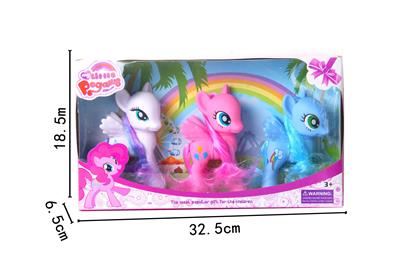 搪胶3只搪胶马宝丽 - OBL982178