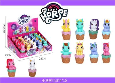 蛋糕手指马/搪胶 - OBL982203