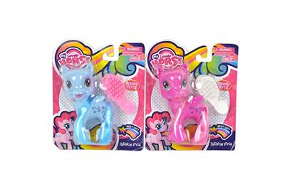 我的梦想搪胶小马宝莉带马梳子单款2色混装 - OBL982228