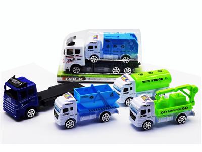 惯性拖头车载滑行环卫车 - OBL982382