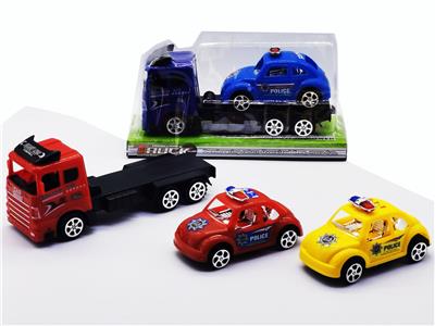 惯性拖头车滑行警车 - OBL982387
