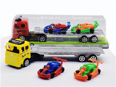 惯性拖头车载回力卡丁车 - OBL982430