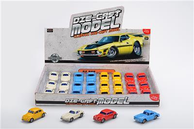 1:64 滑行 合金仿真老爷车24只 - OBL983432