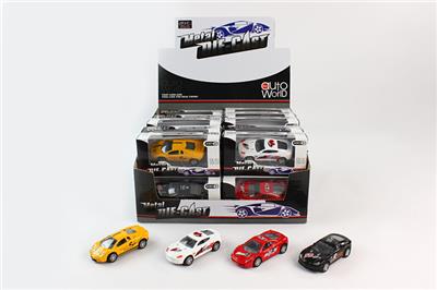 1:50赛车合金回力跑车24只 - OBL983461