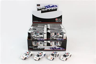 1：50合金滑行警车24只 - OBL983462