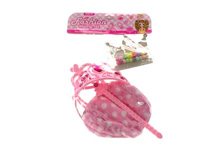 过家家饰品组合，皇冠棒+2条手链+手提袋 - OBL983752