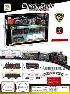 电动轨道车带灯光 - OBL984052