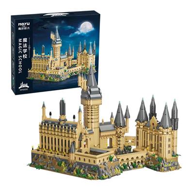 大魔法城堡（微颗粒积木）（6369PCS） - OBL986852