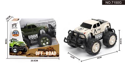 惯性  皮卡军车 越野车1:28 - OBL995452