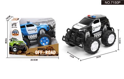 惯性  路虎警车越野车1:28 - OBL995461