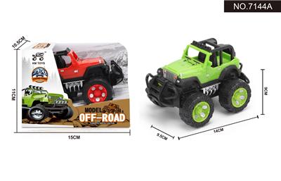 惯性 吉普仿真越野车1:43 - OBL995468