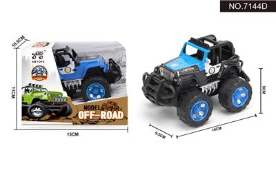 惯性 吉普警车 越野车1:43 - OBL995471