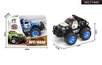 惯性 皮卡警车 越野车1:43 - OBL995475