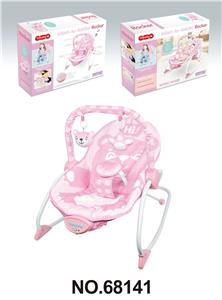 婴儿电动震动音乐摇椅/粉红 - OBL996405