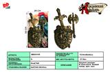 BB001115 - 古铜单剑盾+斧头