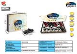 BB001559 - 1: 32 BMW X6, M5, FERRARI, HUMMER, ALLOY RECOIL RUSSIAN FIRE TRUCK, 2 DOOR, FRONT INTERIOR LIGHT WITH SOUND AND LIGHT