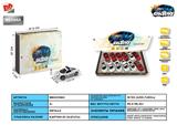 BB001560 - 1: 32 BMW X6, M5, FERRARI, HUMMER, ALLOY RECOIL FIRE TRUCK, 2 DOOR, FRONT INTERIOR LIGHT WITH SOUND AND LIGHT