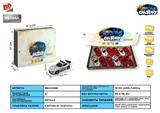 BB001566 - 1: 33 BMW Z4, PORSCHE GT3, BENZ SLS ALLOY RETURN FORCE FIRE AMBULANCE DOOR, FRONT INTERIOR LIGHT WITH SOUND AND LIGHT