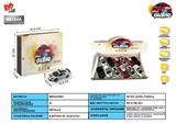 BB001591 - 1: 32 BMW MINI COOL BAR. PORSCHE 918. LAMBORGHINI BAT. LAND ROVER AURORA ALLOY RETURN FORCE RUSSIAN CAR, AMBULANCE, DOOR CAN BE OPENED, FRONT INTERIOR LIGHT WITH SOUND AND LIGHT (FOUR TWO COLOR MIXED PACK, 12 PIECES, ONE DISPLAY BOX)