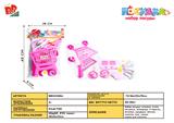 BB001684 - PINK SHOPPING CART CUTLERY