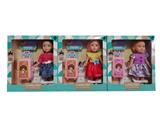 OBL10000168 - 10寸空身3D眼时尚肥童娃娃（带音乐）