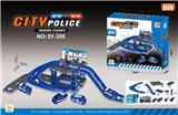 OBL10000404 - 拼插DIY警察停车场
19PCS  
4只车（滑行）