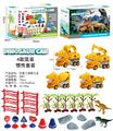 OBL10000802 - 四只仿真工程霸王龙套装（四款混装）