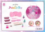 OBL10000995 - 跨境儿童彩妆化妆品饰品手提箱美甲梳扮女孩玩具过家家新款DIY套装
