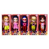 OBL10001932 - 16寸3D眼搪胶身体瓢虫女孩带主题曲音乐5款混装